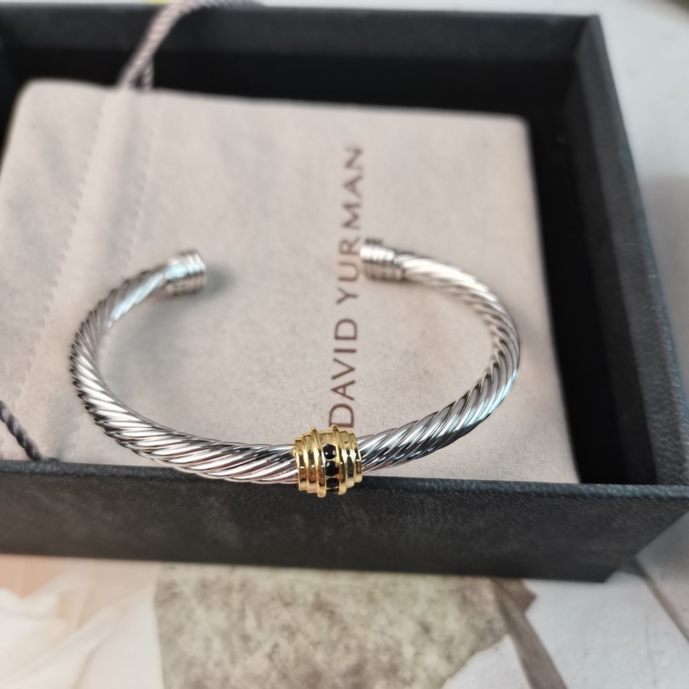 DAVID YURMAN Black Dimond Bracelet